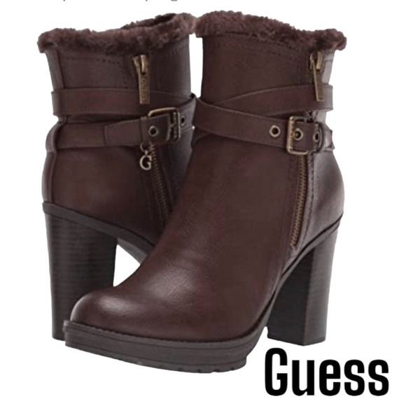 Guess Boots Size 9M in Dark Brown NWT - Picture 3 of 11